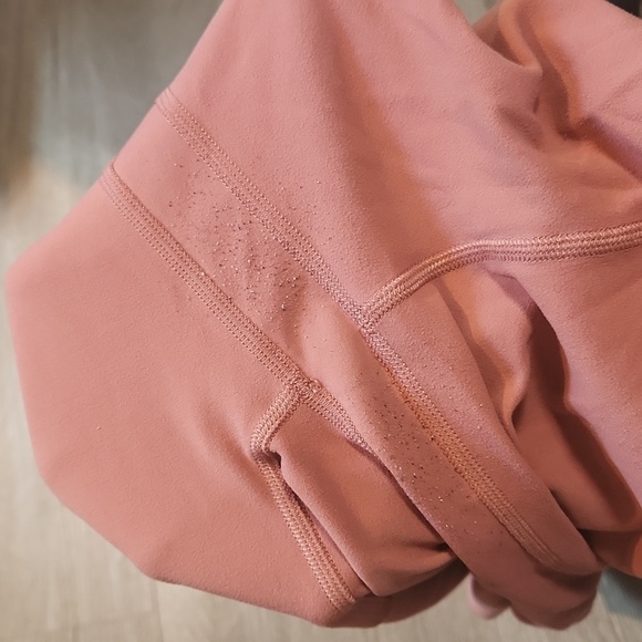 Lululemon Align Crop Leggings in Pink Size 6 - Picture 4 of 5